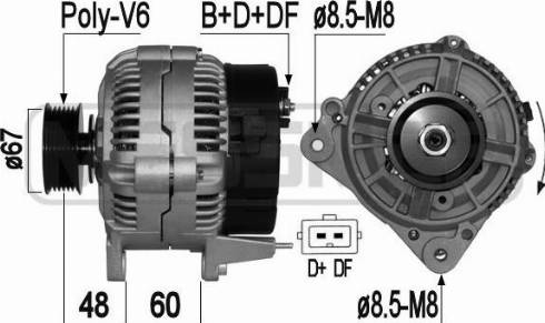 Messmer 209064A - Alternator www.molydon.hr