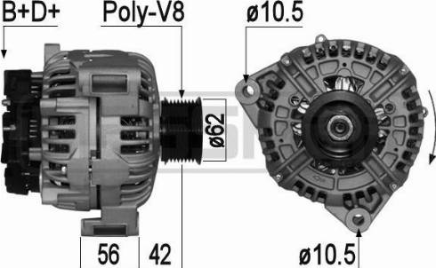 Messmer 209060A - Alternator www.molydon.hr