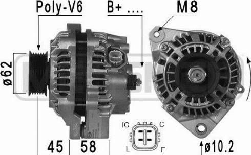 Messmer 209008A - Alternator www.molydon.hr