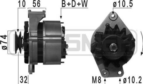 Messmer 209007R - Alternator www.molydon.hr