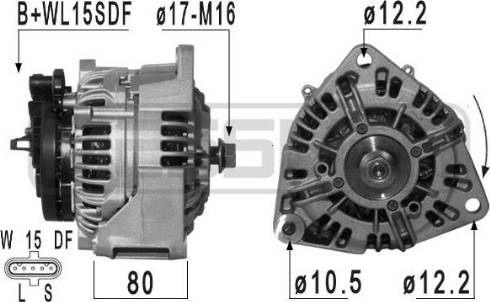 Messmer 209019 - Alternator www.molydon.hr