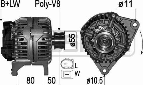 Messmer 209084A - Alternator www.molydon.hr