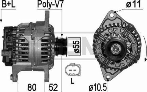 Messmer 209085A - Alternator www.molydon.hr