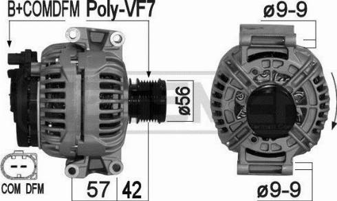 Messmer 209086 - Alternator www.molydon.hr