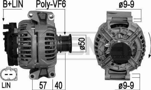 Messmer 209083A - Alternator www.molydon.hr