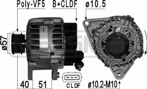 Messmer 209026 - Alternator www.molydon.hr