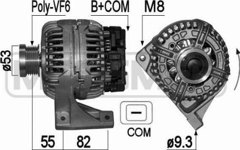 Messmer 209074 - Alternator www.molydon.hr