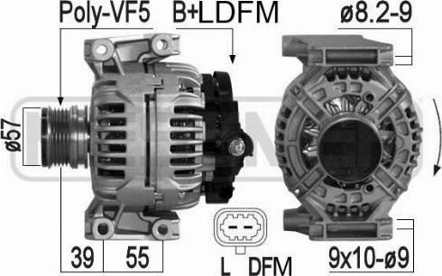 Messmer 209078A - Alternator www.molydon.hr