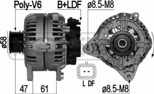 Messmer 209072A - Alternator www.molydon.hr