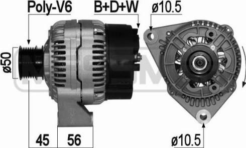 Messmer 209077A - Alternator www.molydon.hr