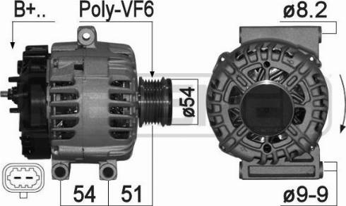 Messmer 209148A - Alternator www.molydon.hr