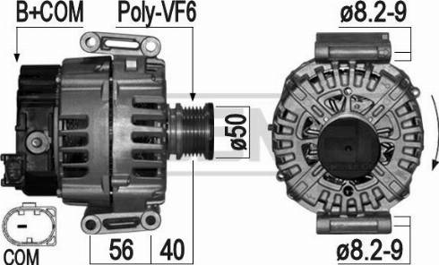 Messmer 209185 - Alternator www.molydon.hr