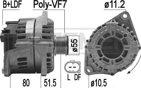 Messmer 209183 - Alternator www.molydon.hr