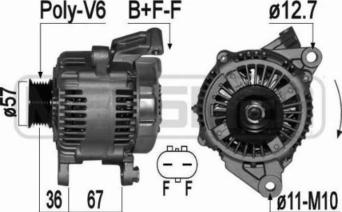 Messmer 209345A - Alternator www.molydon.hr