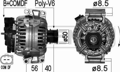 Messmer 209341 - Alternator www.molydon.hr