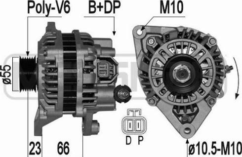 Messmer 209357A - Alternator www.molydon.hr