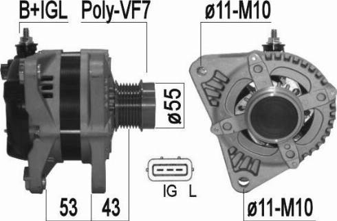 Messmer 209369A - Alternator www.molydon.hr