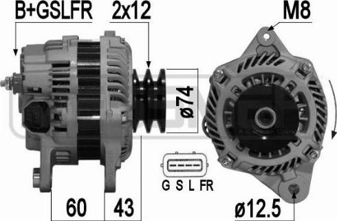 Messmer 209364A - Alternator www.molydon.hr