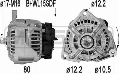 Messmer 209308A - Alternator www.molydon.hr