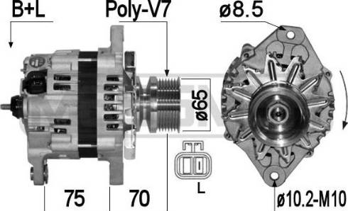 Messmer 209319 - Alternator www.molydon.hr