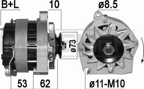 Messmer 209389A - Alternator www.molydon.hr