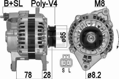 Messmer 209335A - Alternator www.molydon.hr