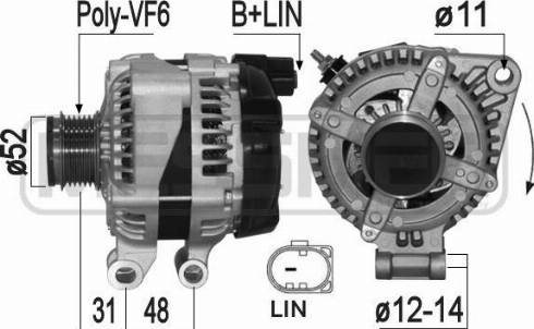 Messmer 209331A - Alternator www.molydon.hr