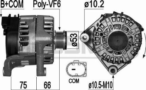 Messmer 209325 - Alternator www.molydon.hr