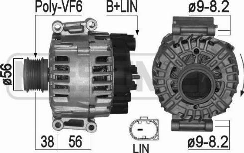 Messmer 209321 - Alternator www.molydon.hr