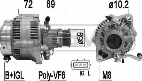 Messmer 209373A - Alternator www.molydon.hr