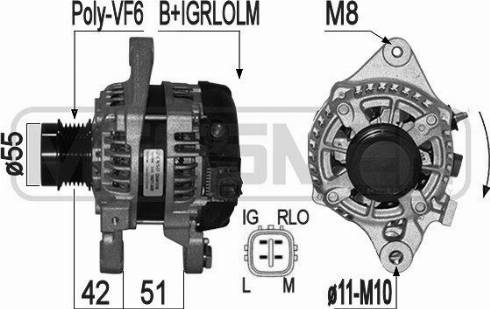 Messmer 209299 - Alternator www.molydon.hr