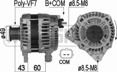 Messmer 209295 - Alternator www.molydon.hr