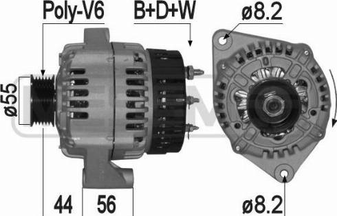 Messmer 209290A - Alternator www.molydon.hr