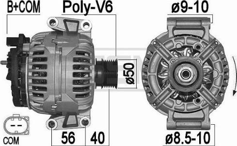 Messmer 209259 - Alternator www.molydon.hr