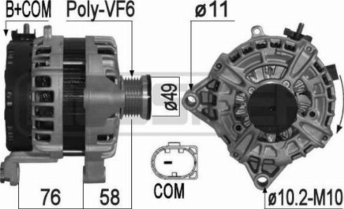 Messmer 209256 - Alternator www.molydon.hr