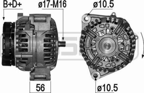 Messmer 209251 - Alternator www.molydon.hr