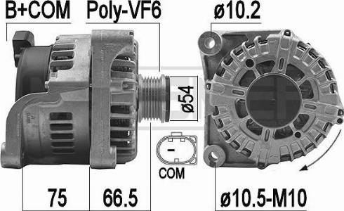 Messmer 209266 - Alternator www.molydon.hr