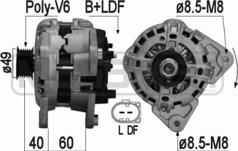 Messmer 209261 - Alternator www.molydon.hr