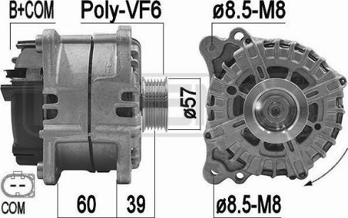 Messmer 209205 - Alternator www.molydon.hr