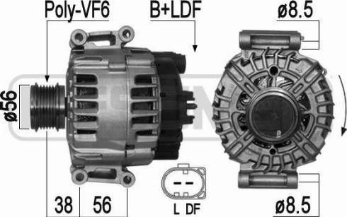 Messmer 209285 - Alternator www.molydon.hr