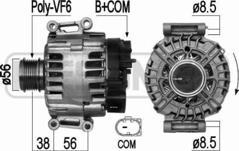 Messmer 209286 - Alternator www.molydon.hr