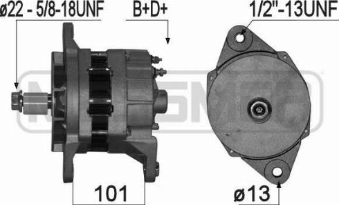 Messmer 209280A - Alternator www.molydon.hr