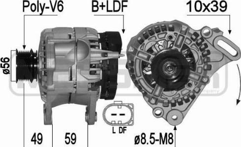 Messmer 209282A - Alternator www.molydon.hr