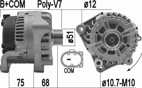 Messmer 209236 - Alternator www.molydon.hr