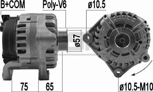 Messmer 209237 - Alternator www.molydon.hr