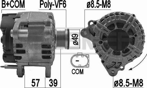 Messmer 209226 - Alternator www.molydon.hr