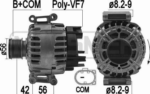 Messmer 209220 - Alternator www.molydon.hr