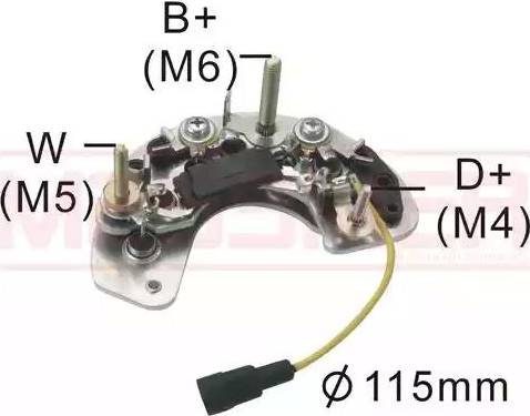 Messmer 215504 - Ispravljac, alternator www.molydon.hr