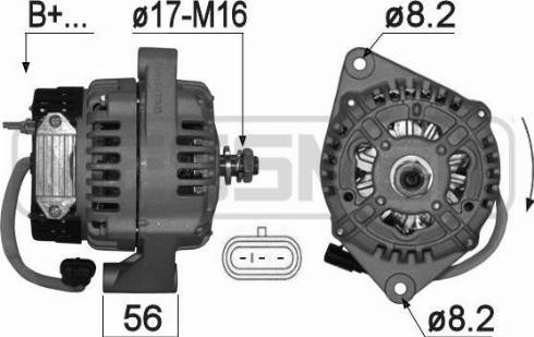 Messmer 210993A - Alternator www.molydon.hr