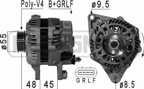 Messmer 210997A - Alternator www.molydon.hr